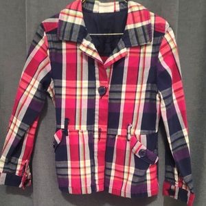 Girls 7-8 Colorful blazer coat